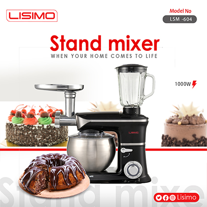 3 in 1 Stand Mixer LSM604