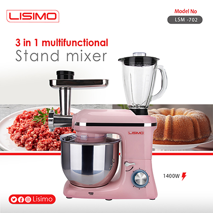 3 in 1 Stand Mixer LSM702