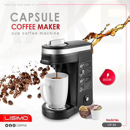 Lisimo Capsule coffee maker LM 80