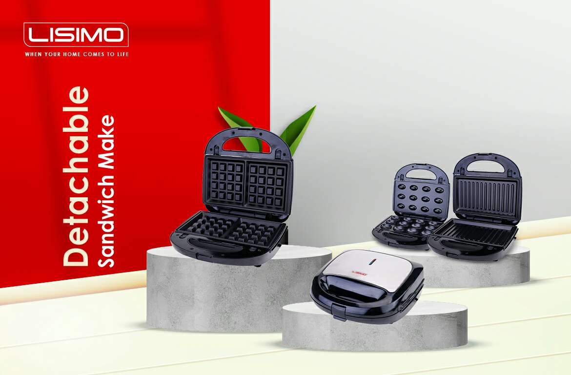 lisimo detachble sandwich maker